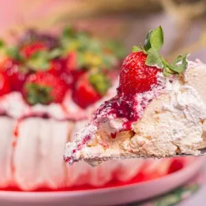 Strawberry Pavlova